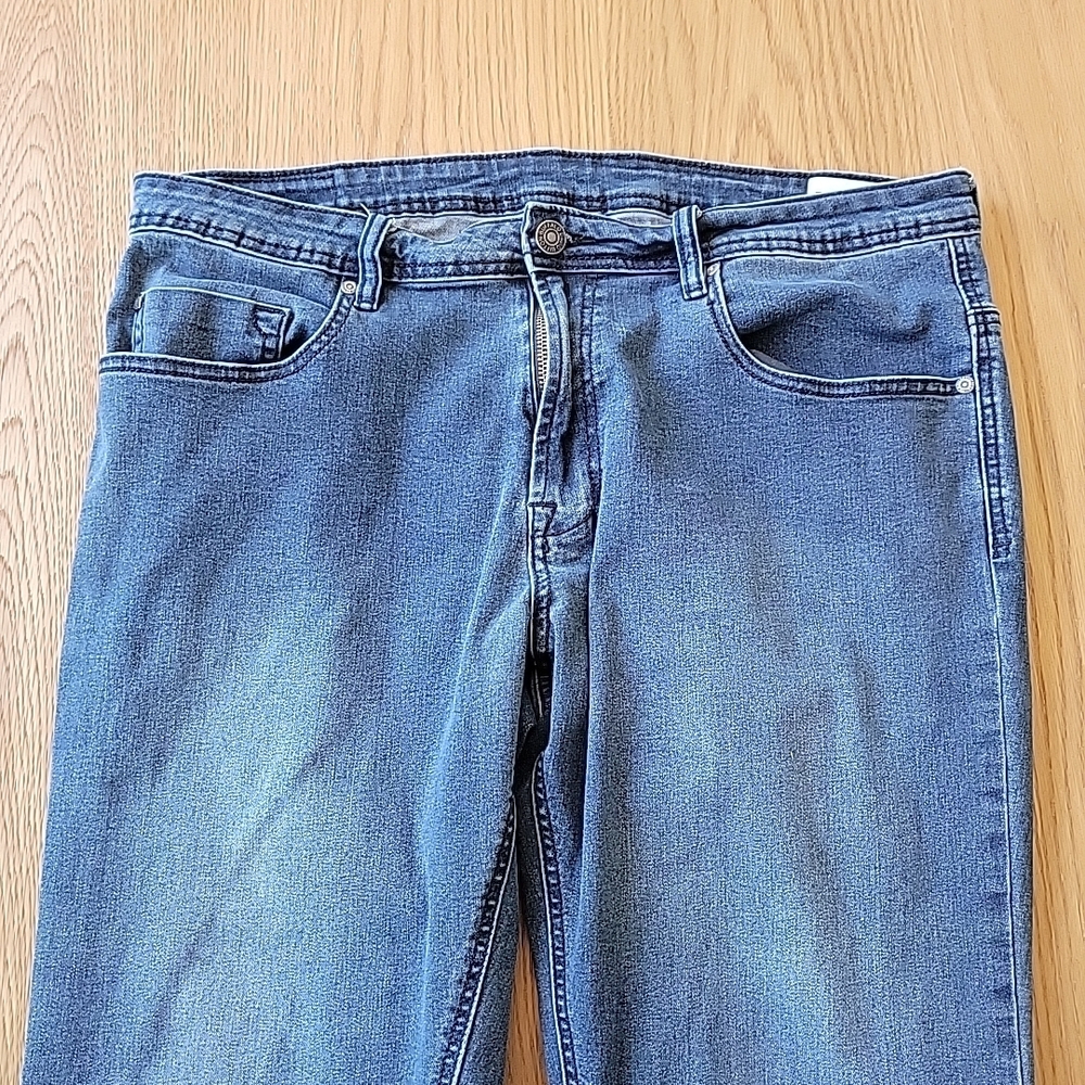 Buffalo David Bitton Axel Slim Stretch Jeans Men's Size 38x30 Dark Wash‎ - Picture 2 of 9